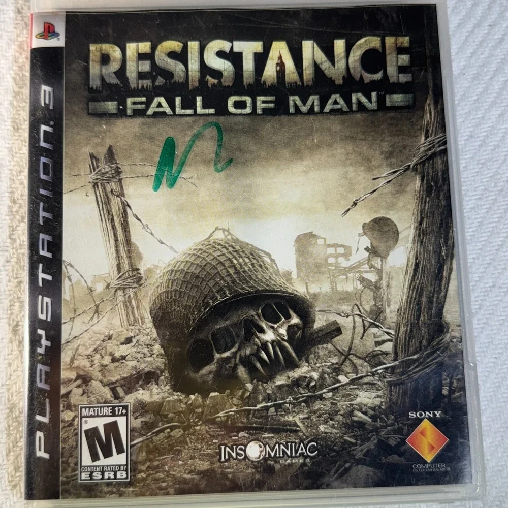 Resistance Fall of Man (Sony PlayStation 3 PS3, 2006) PLEASE READ